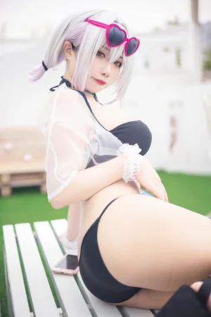 《舰长图 天狼星泳装》｜贞子蜜桃 · 30张写真