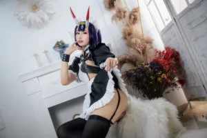《FGO 酒吞童子女仆》｜羽生三未 · 20张写真