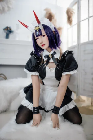 《FGO 酒吞童子女仆》｜羽生三未 · 20张写真