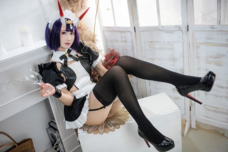 《FGO 酒吞童子女仆》｜羽生三未 · 20张写真