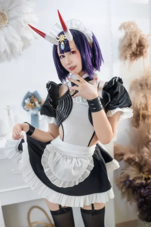 《FGO 酒吞童子女仆》｜羽生三未 · 20张写真