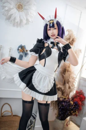 《FGO 酒吞童子女仆》｜羽生三未 · 20张写真