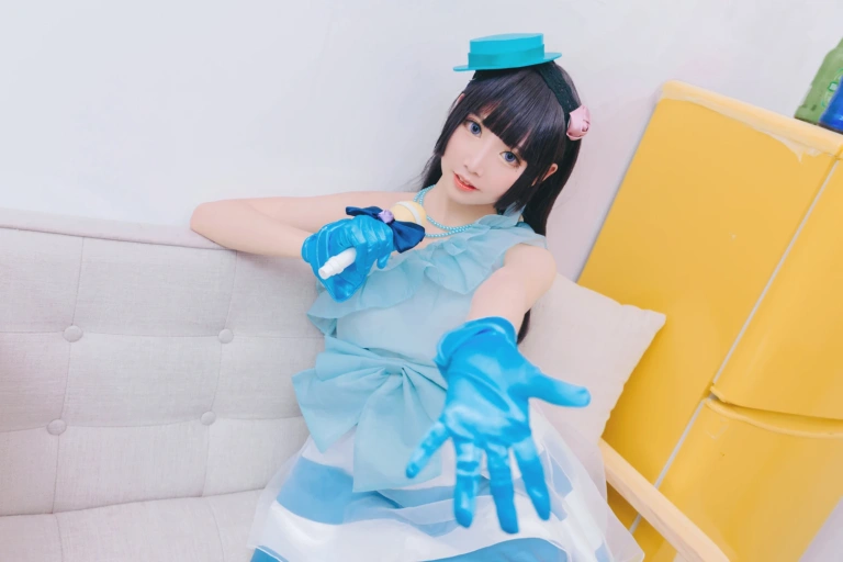 《黑猫打歌服》｜面饼仙儿 · 12张写真