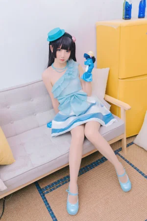 《黑猫打歌服》｜面饼仙儿 · 12张写真