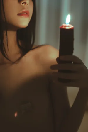 《炙热》｜迷之呆梨 · 42张写真