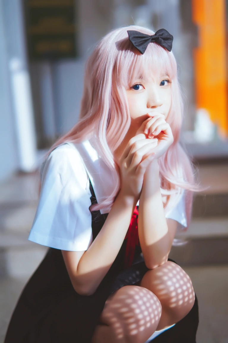 《藤原千花》｜桜桃喵 · 48张写真