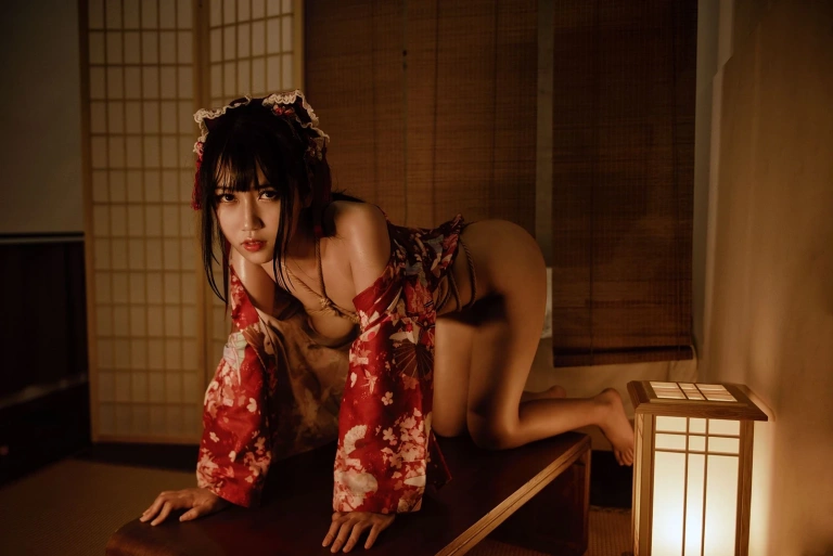 《绳子和服》｜不呆猫 · 110张写真、2 个视频