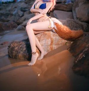 《玉藻前 阿拉伯舞娘》｜日奈娇(椎名莜) · 37张写真