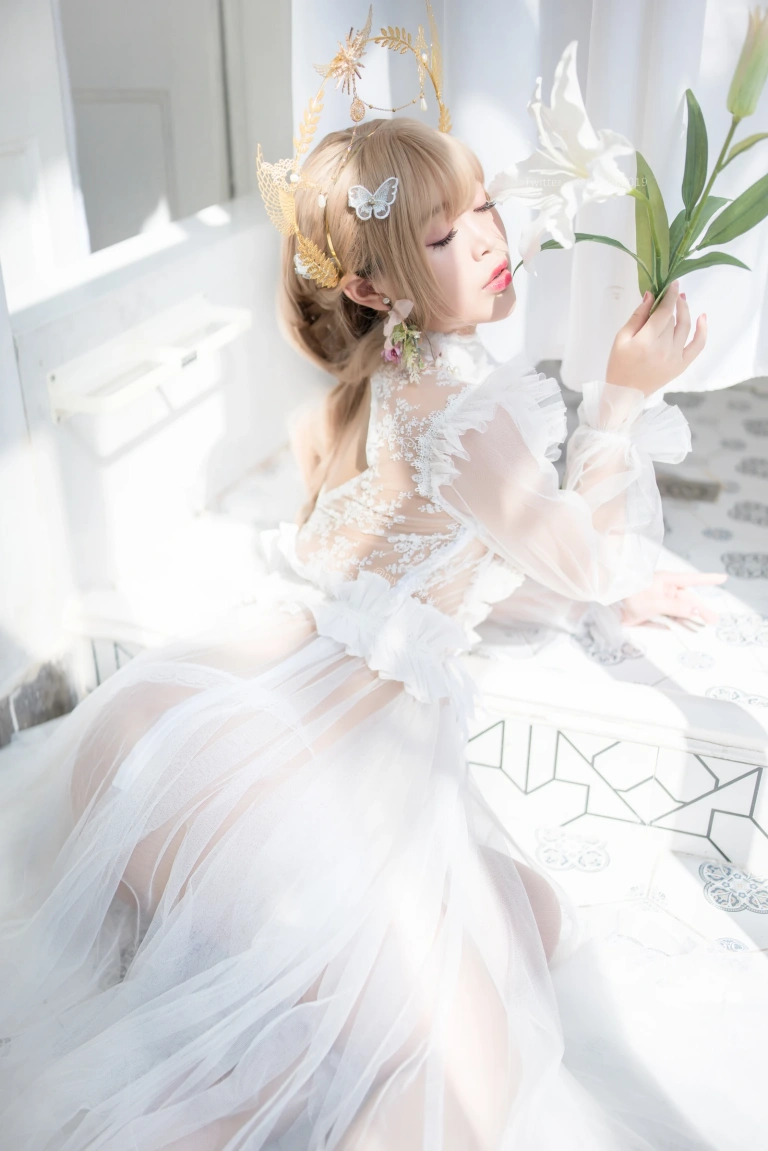 《珍珠花嫁》｜白烨 · 100张写真、3 个视频