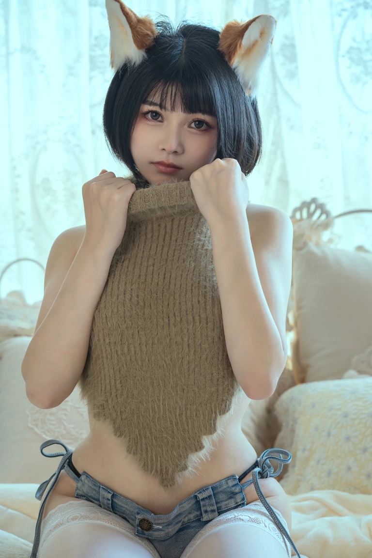《幻想兽娘集日食 牙牙》｜七月喵子 · 26张写真
