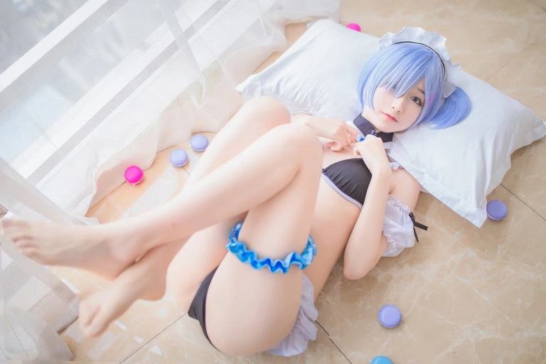 《蕾姆泳装》｜木棉棉 · 26张写真