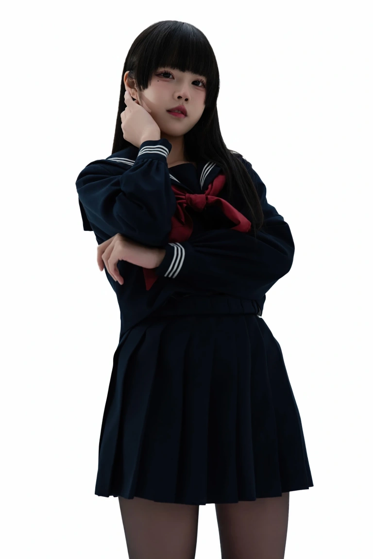 《後輩ちゃんの制服》｜清水凪 · 92张写真