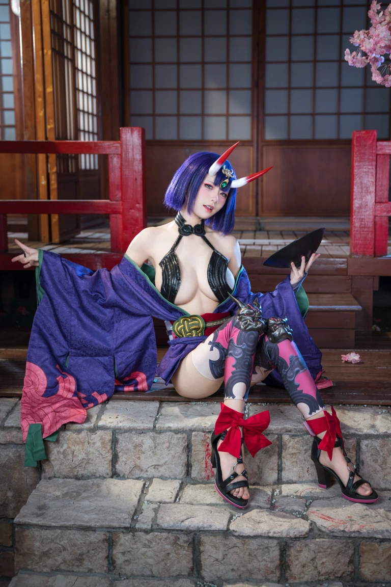 《FGO 酒吞童子原皮》｜九柒喵 · 92张写真
