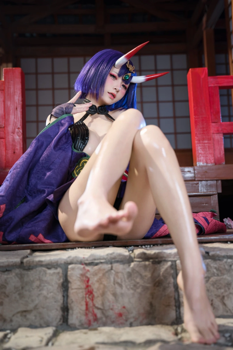 《FGO 酒吞童子原皮》｜九柒喵 · 92张写真