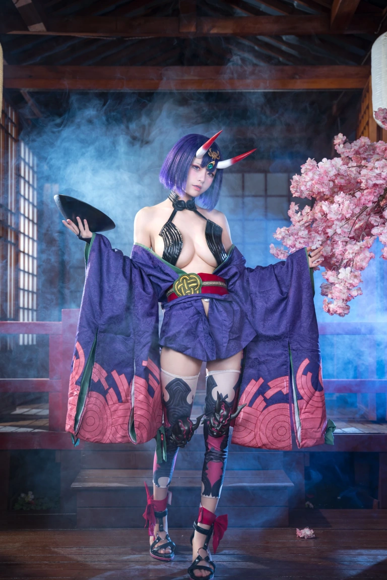 《FGO 酒吞童子原皮》｜九柒喵 · 92张写真