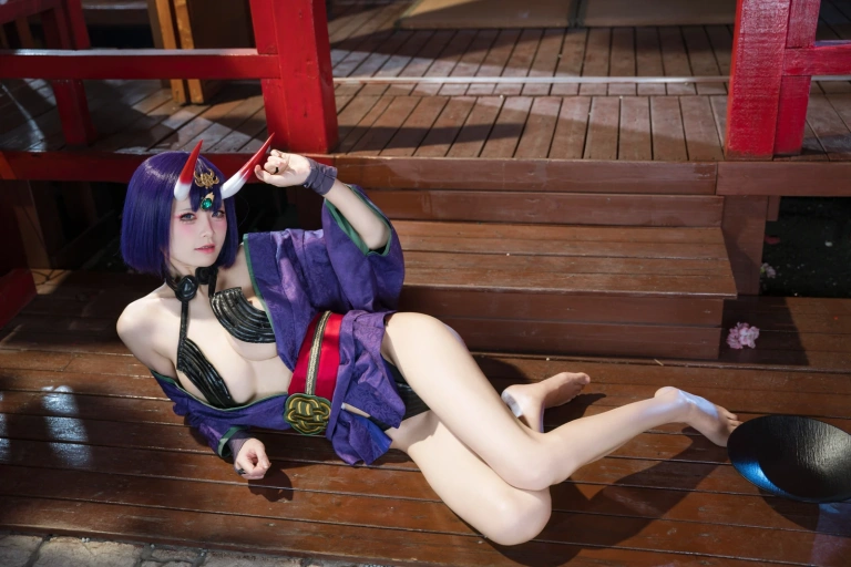 《FGO 酒吞童子原皮》｜九柒喵 · 92张写真