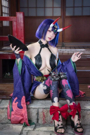 《FGO 酒吞童子原皮》｜九柒喵 · 92张写真