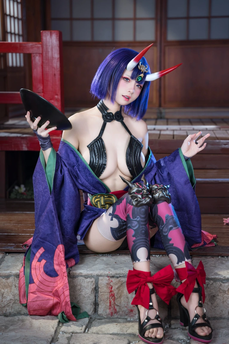 《FGO 酒吞童子原皮》｜九柒喵 · 92张写真