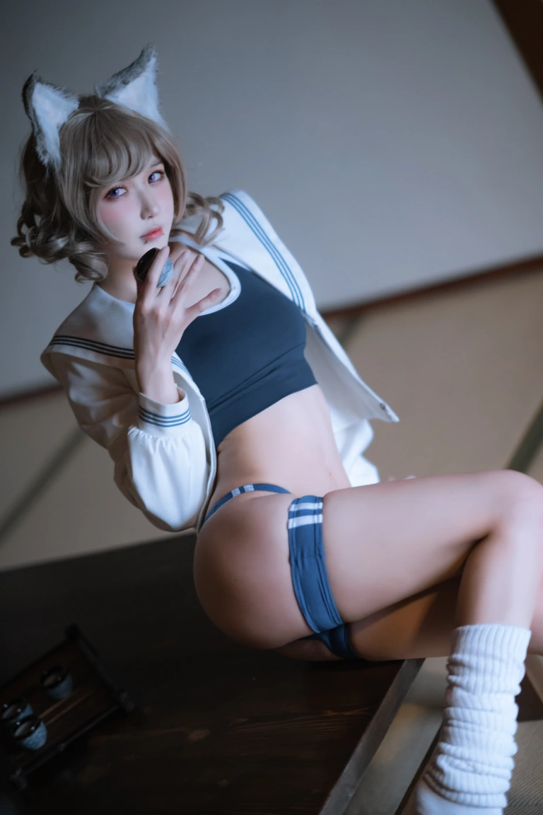 《X型体操服》｜阿包也是兔娘 · 30张写真