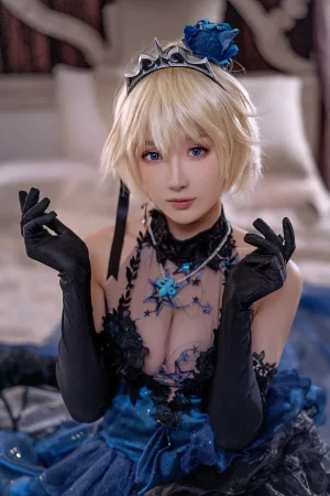 《贞德婚纱》｜阿包也是兔娘 · 26张写真