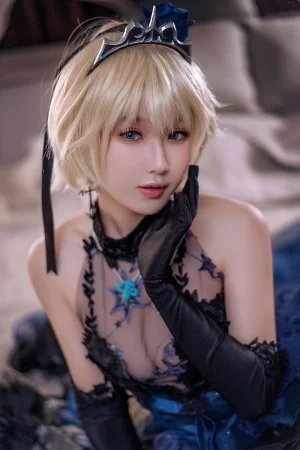 《贞德婚纱》｜阿包也是兔娘 · 26张写真