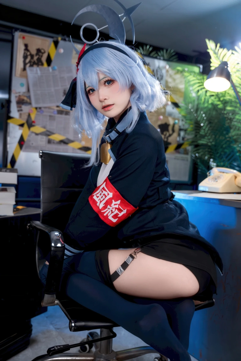 《蔚蓝档案 天雨亚子》｜九柒喵 · 46张写真