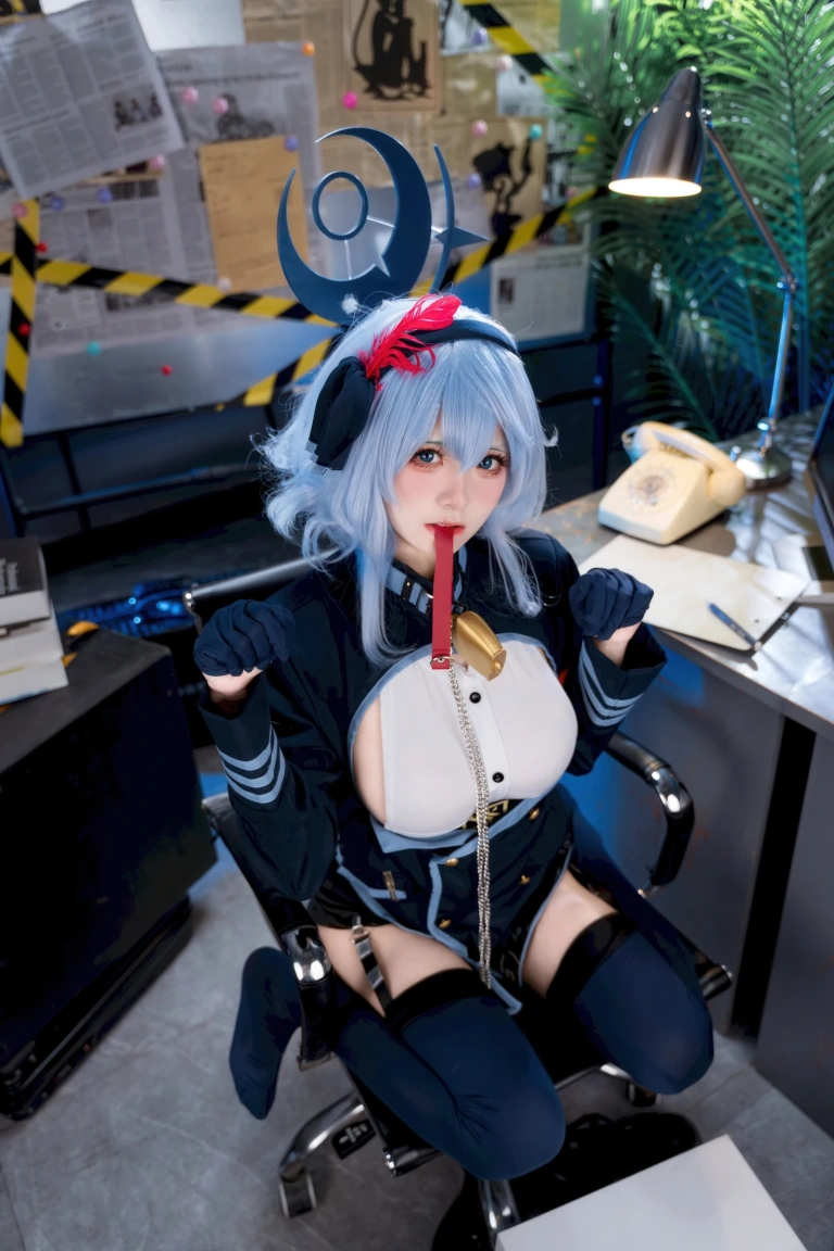 《蔚蓝档案 天雨亚子》｜九柒喵 · 46张写真