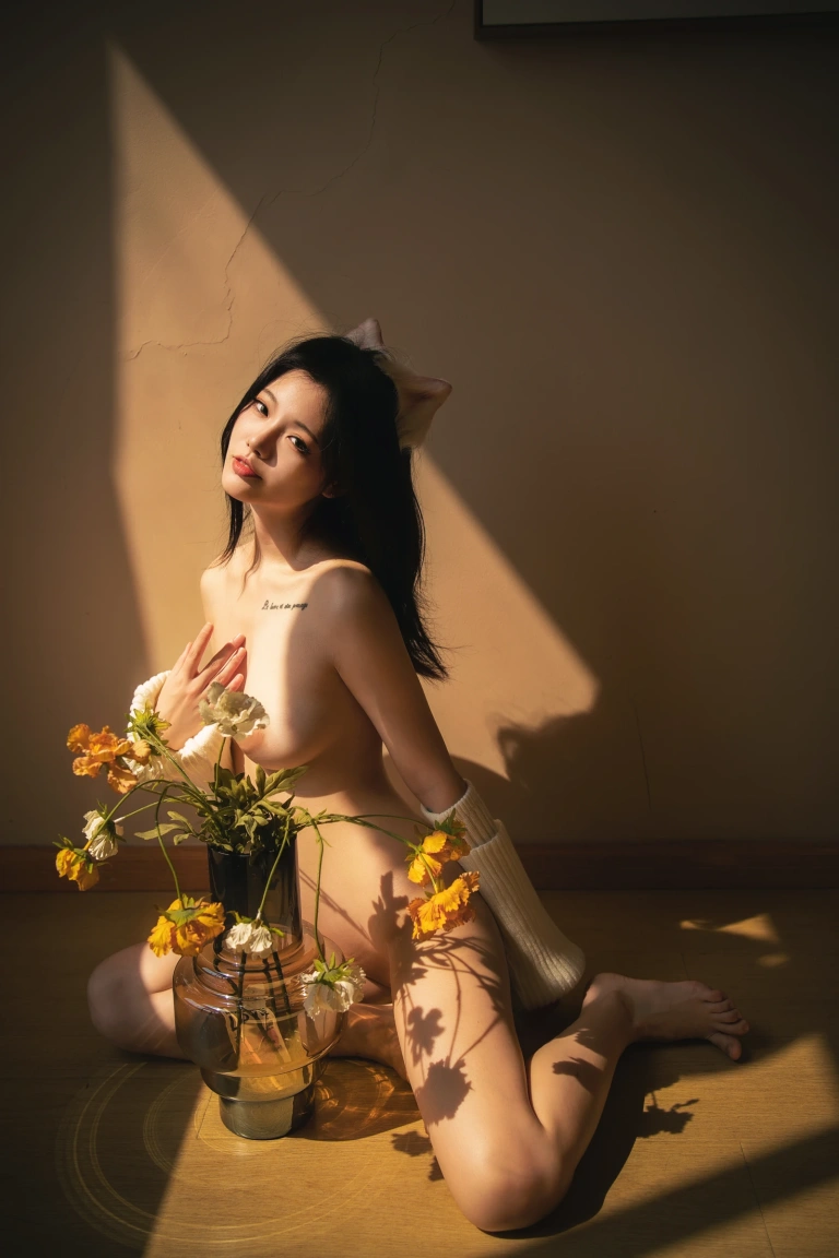 《白毛衣》｜桃良阿宅 · 65张写真