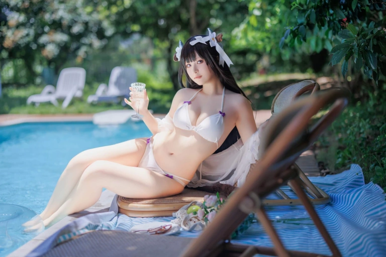 《碧蓝航线 樫野泳装》｜屿鱼 · 25张写真