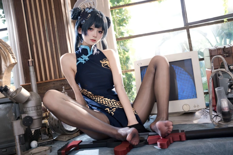 《蔚蓝档案 妃咲原皮》｜九柒喵 · 54张写真