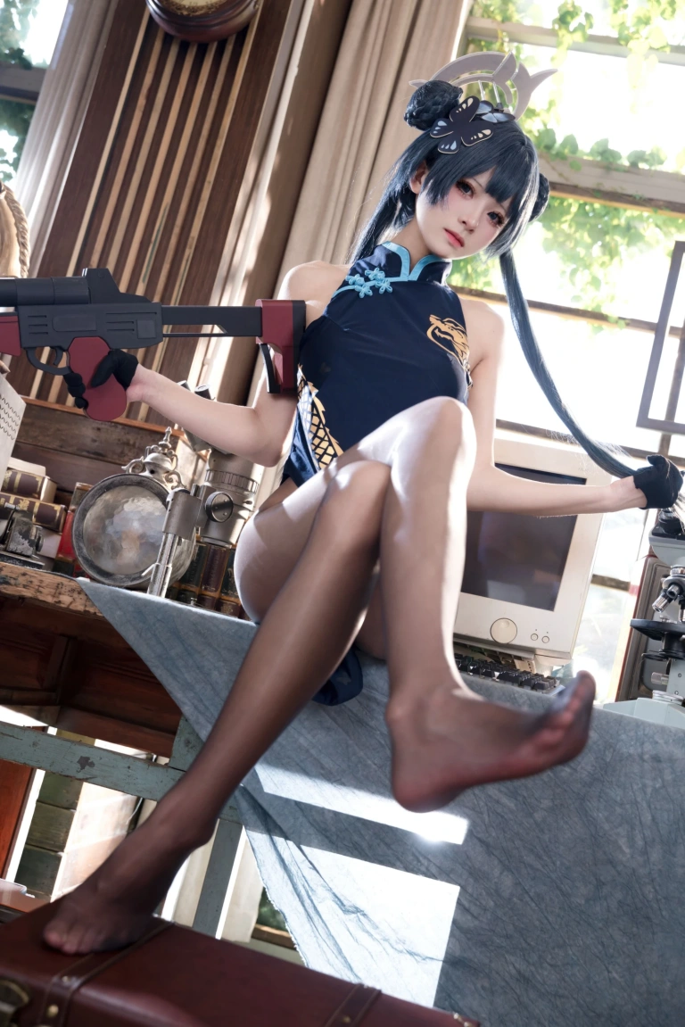 《蔚蓝档案 妃咲原皮》｜九柒喵 · 54张写真