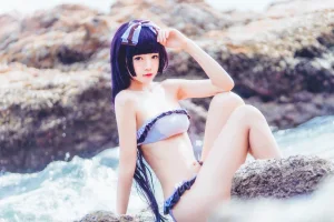 《五更琉璃 泳装》｜桜桃喵 · 21张写真