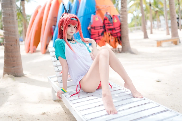 《Nikke 拉毗泳装》｜九柒喵 · 11张写真