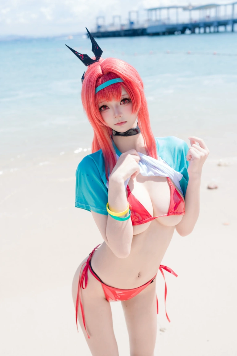 《Nikke 拉毗泳装》｜九柒喵 · 11张写真