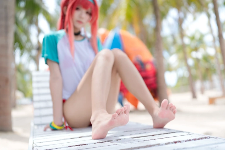 《Nikke 拉毗泳装》｜九柒喵 · 11张写真