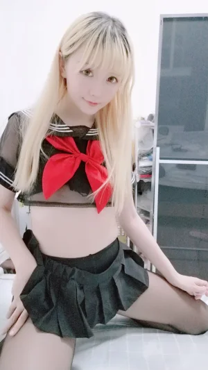 《定制 6-28 黑制服》｜星之迟迟 · 68张写真、3 个视频