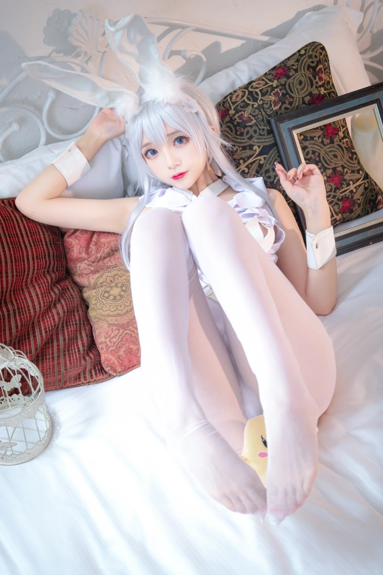 《恶毒 懒懒的白兔》｜日奈娇(椎名莜) · 66张写真