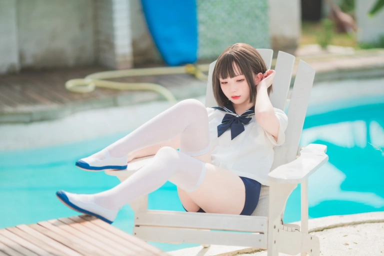 《JK死库水》｜花铃 · 109张写真