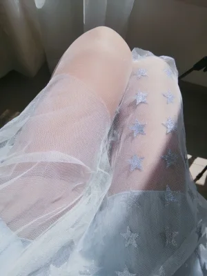 《透纱蕾丝白袜》｜布丁大法 · 28张写真