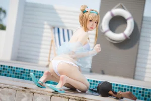 《少女前线 索米泳装》｜焖焖碳 · 46张写真