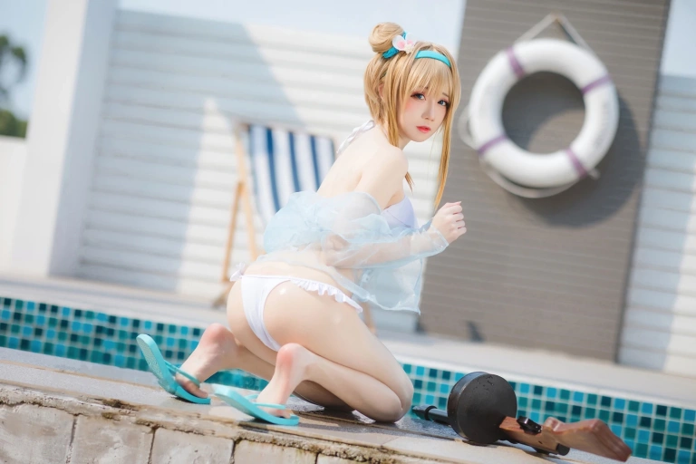 《少女前线 索米泳装》｜焖焖碳 · 46张写真