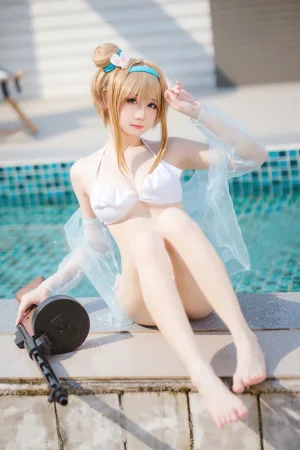 《少女前线 索米泳装》｜焖焖碳 · 46张写真