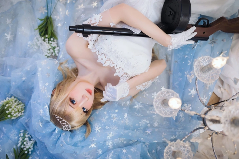 《少女前线 索米婚纱》｜焖焖碳 · 42张写真