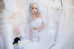 《少女前线 索米婚纱》｜焖焖碳 · 42张写真