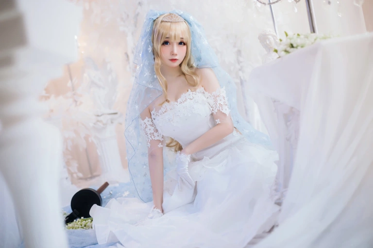《少女前线 索米婚纱》｜焖焖碳 · 42张写真
