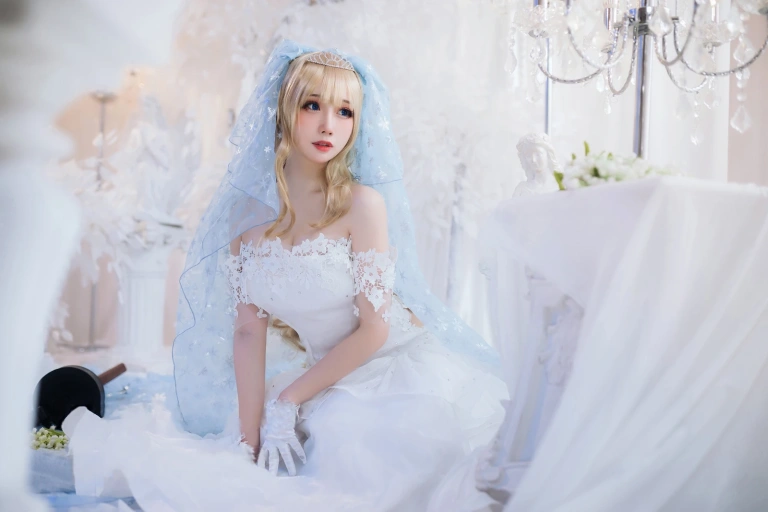 《少女前线 索米婚纱》｜焖焖碳 · 42张写真