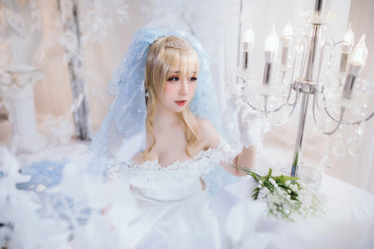 《少女前线 索米婚纱》｜焖焖碳 · 42张写真