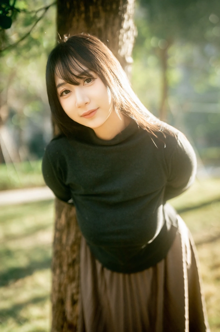 《落日时分》｜浅安安 · 80张写真