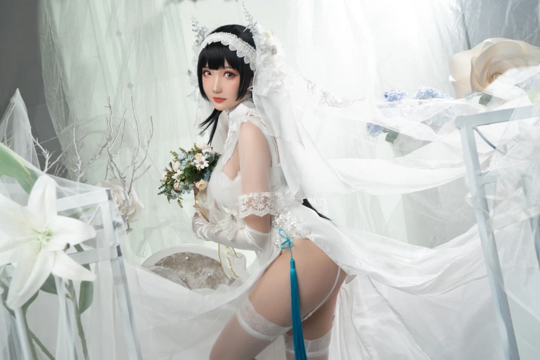 《95式 花嫁》｜瓜希酱 · 30张写真