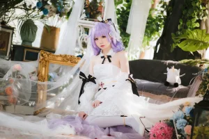 《独角兽婚纱》｜焖焖碳 · 25张写真